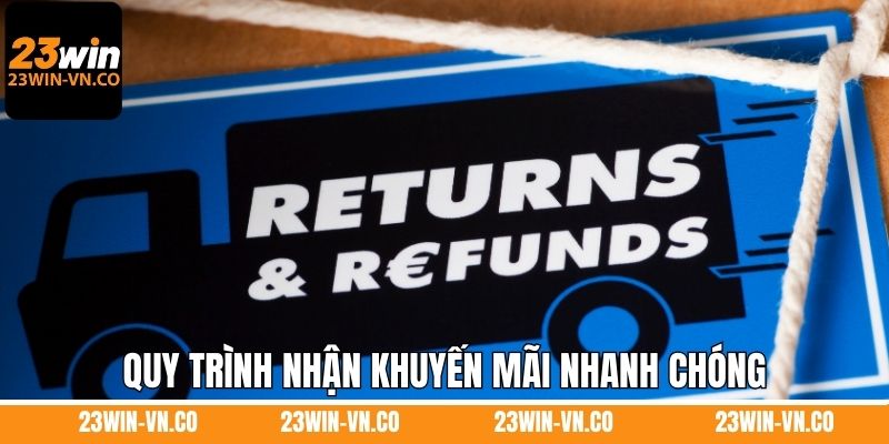 Hoàn Trả Cược Thua - Khuyến Mãi Hot Nhất Năm 2025 Tại 23Win 4 Quy trình nhận khuyến mãi nhanh chóng tại 23Win chỉ với 3 bước