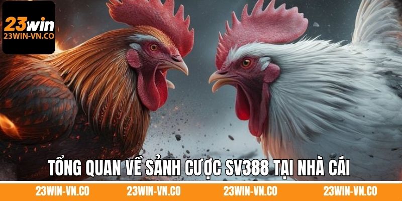 SV388 Đá Gà - Sảnh Cược Uy Tín, Xanh Chín Số 1 Tại 23Win 2 Tổng quan về sảnh cược SV388 tại nhà cái