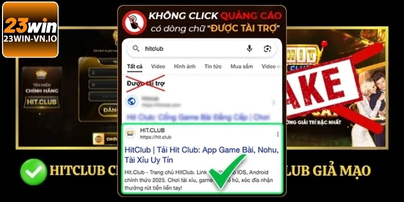 Hậu quả khi truy cập vào app Hitclub giả mạo