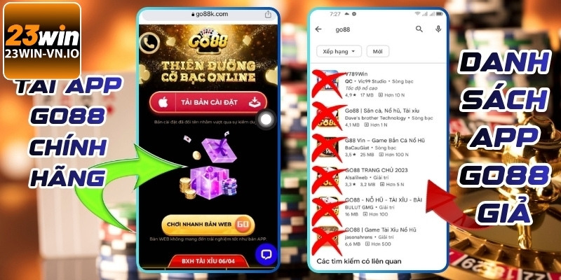 Website Giả Go88 – Cảnh Báo Người Chơi Tránh Bẫy Lừa Đảo 2 Website giả Go88 vô cùng nguy hiểm